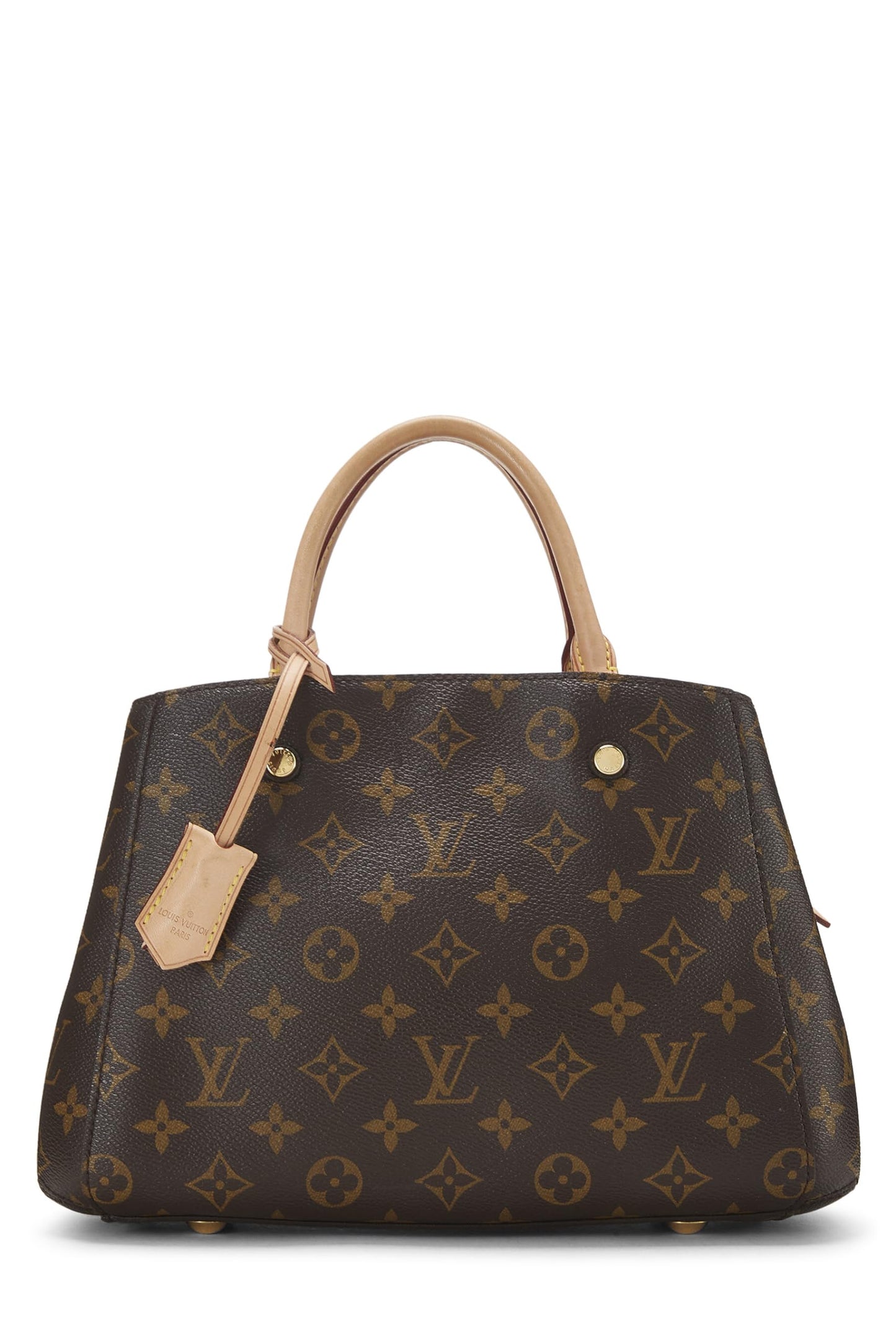 Louis Vuitton,  Monogram Canvas Montaigne BB, Brown