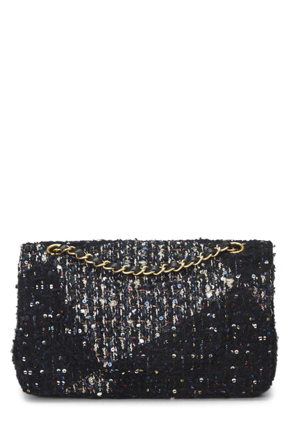 Chanel,  Multicolor Tweed Classic Double Flap Medium, Multi