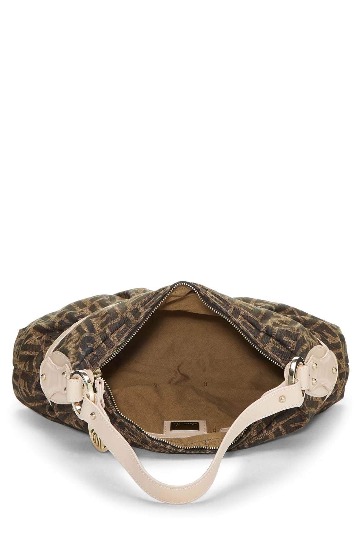 Fendi,  Pink Zucca Canvas Chef Hobo, Pink