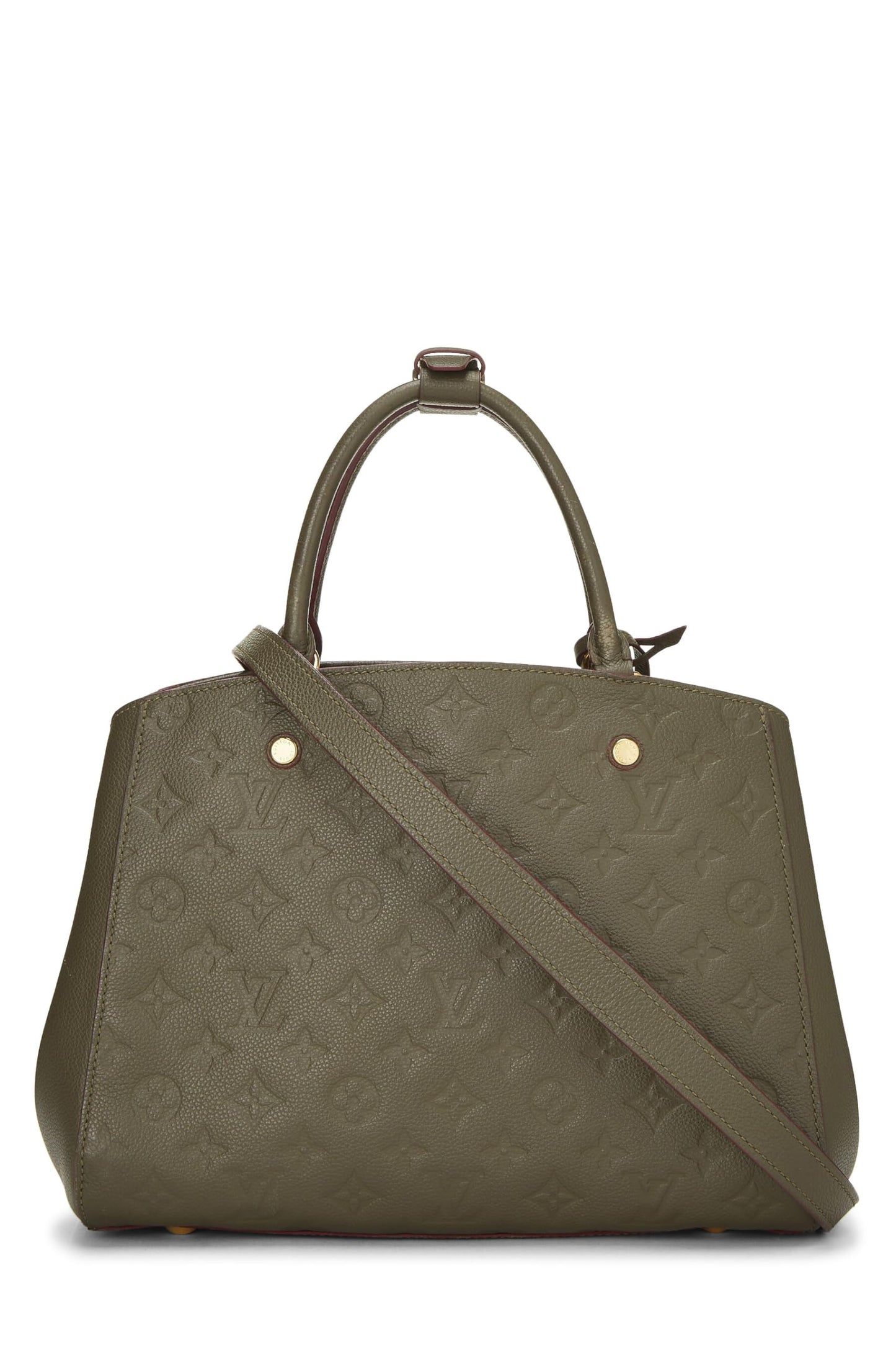 Louis Vuitton,  Ombre Monogram Empreinte Montaigne MM, Green