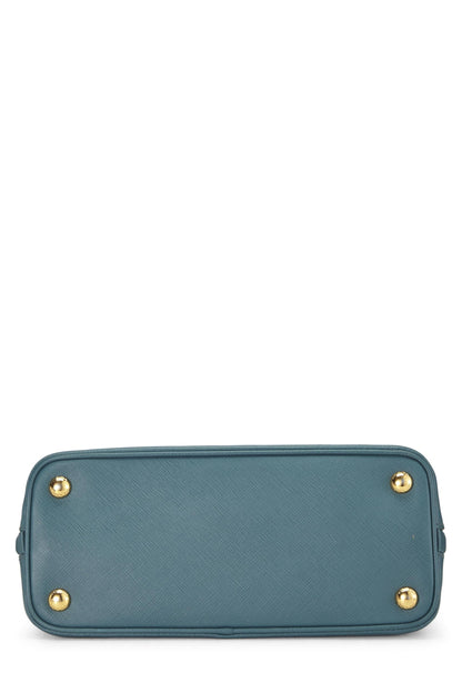 Prada,  Blue Saffiano Promenade Small, Blue