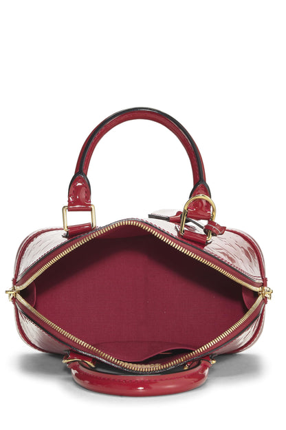 Louis Vuitton,  Cerise Monogram Vernis Alma BB, Pink