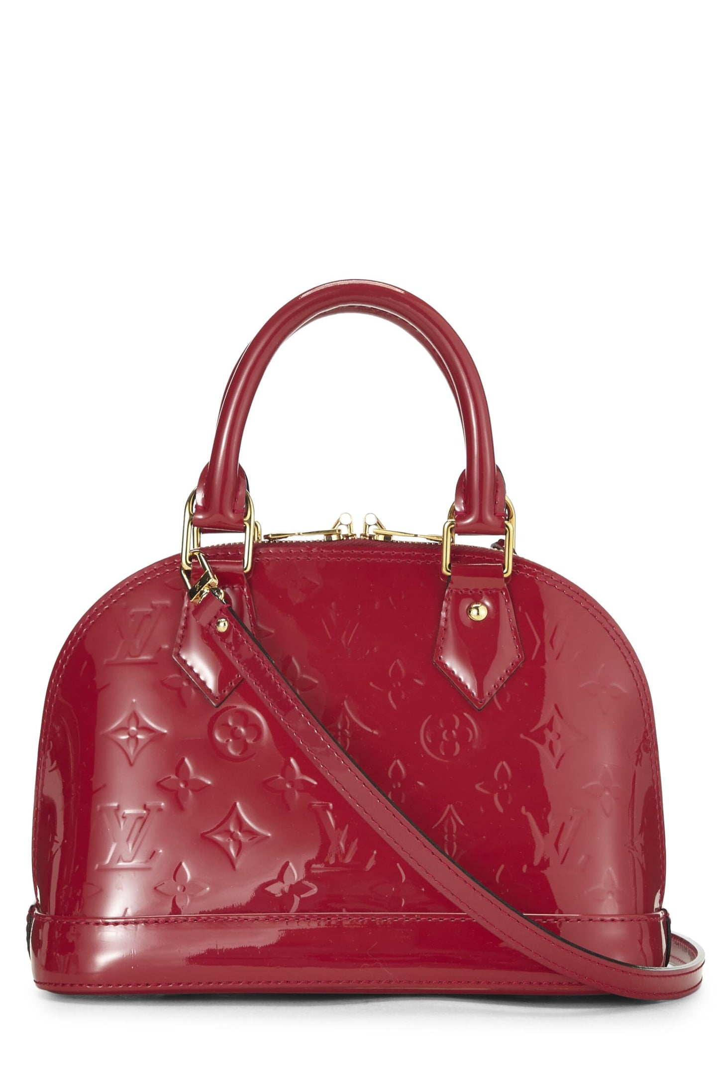 Louis Vuitton,  Cerise Monogram Vernis Alma BB, Pink