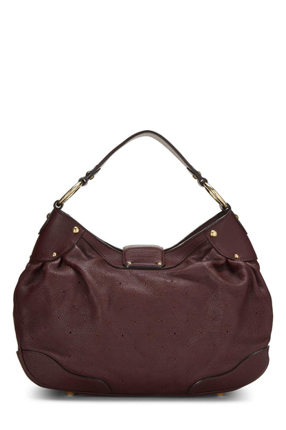 Louis Vuitton,  Burgundy Monogram Mahina Solar PM, Burgundy
