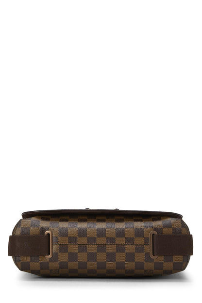 Louis Vuitton,  Damier Ebene Brooklyn MM, Brown