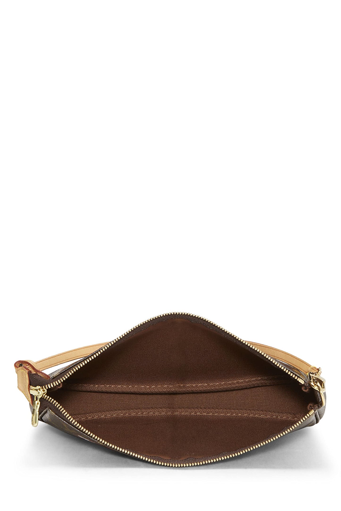 Louis Vuitton,  Takashi Murakami x Louis Vuitton Monogram Canvas Panda Pochette Accessoires, Brown