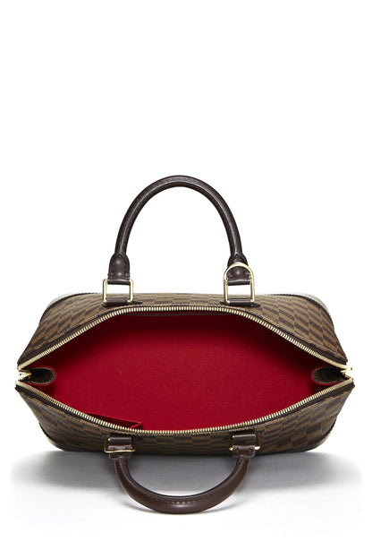 Louis Vuitton,  Damier Ebene Alma PM, Brown