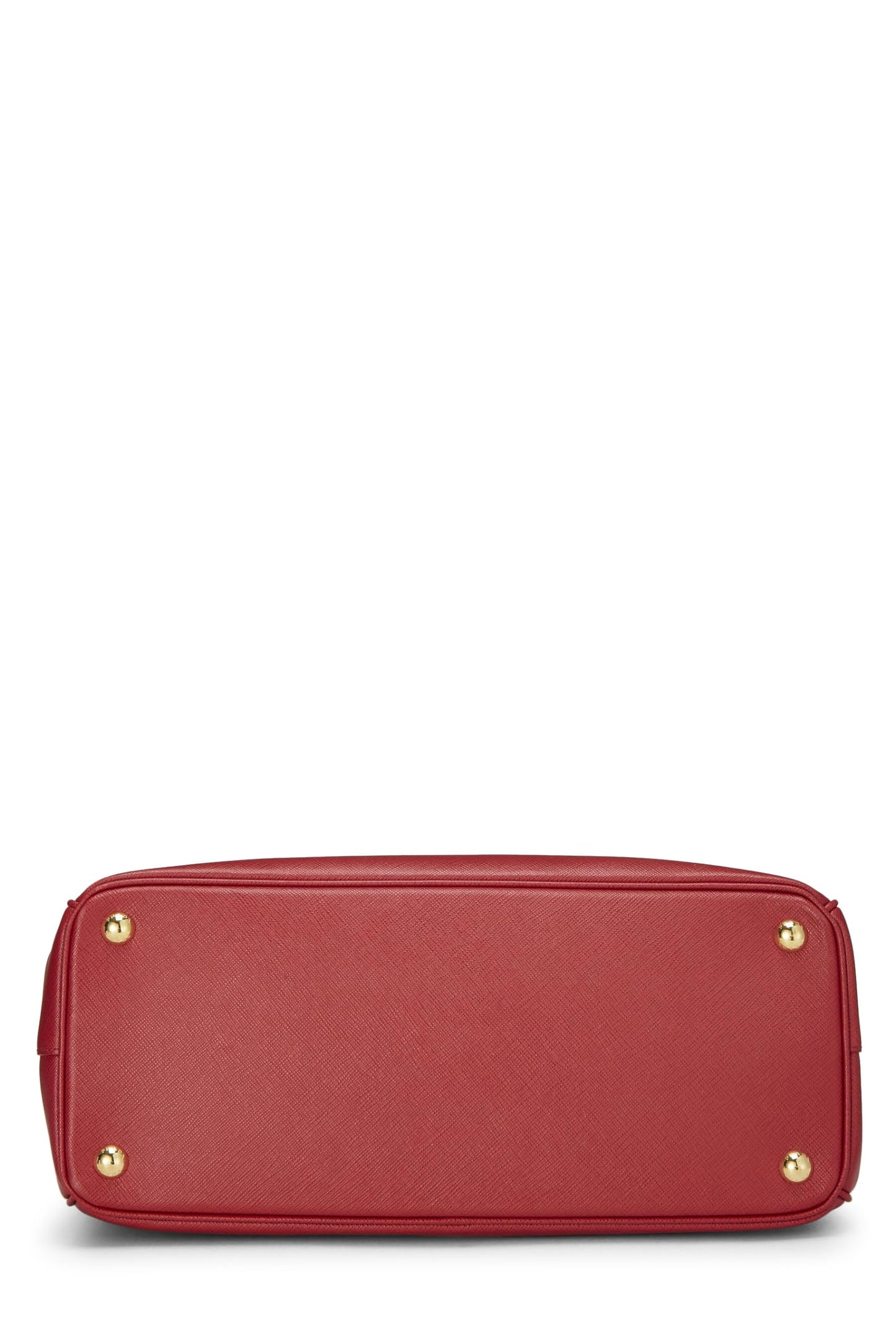 Prada,  Red Saffiano Galleria Tote Medium, Red