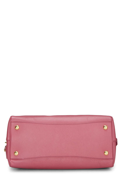 Prada,  Pink Saffiano Boston, Pink