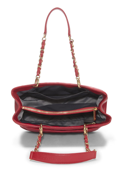 Chanel,  Red Caviar Grand Shopping Tote (GST), Red