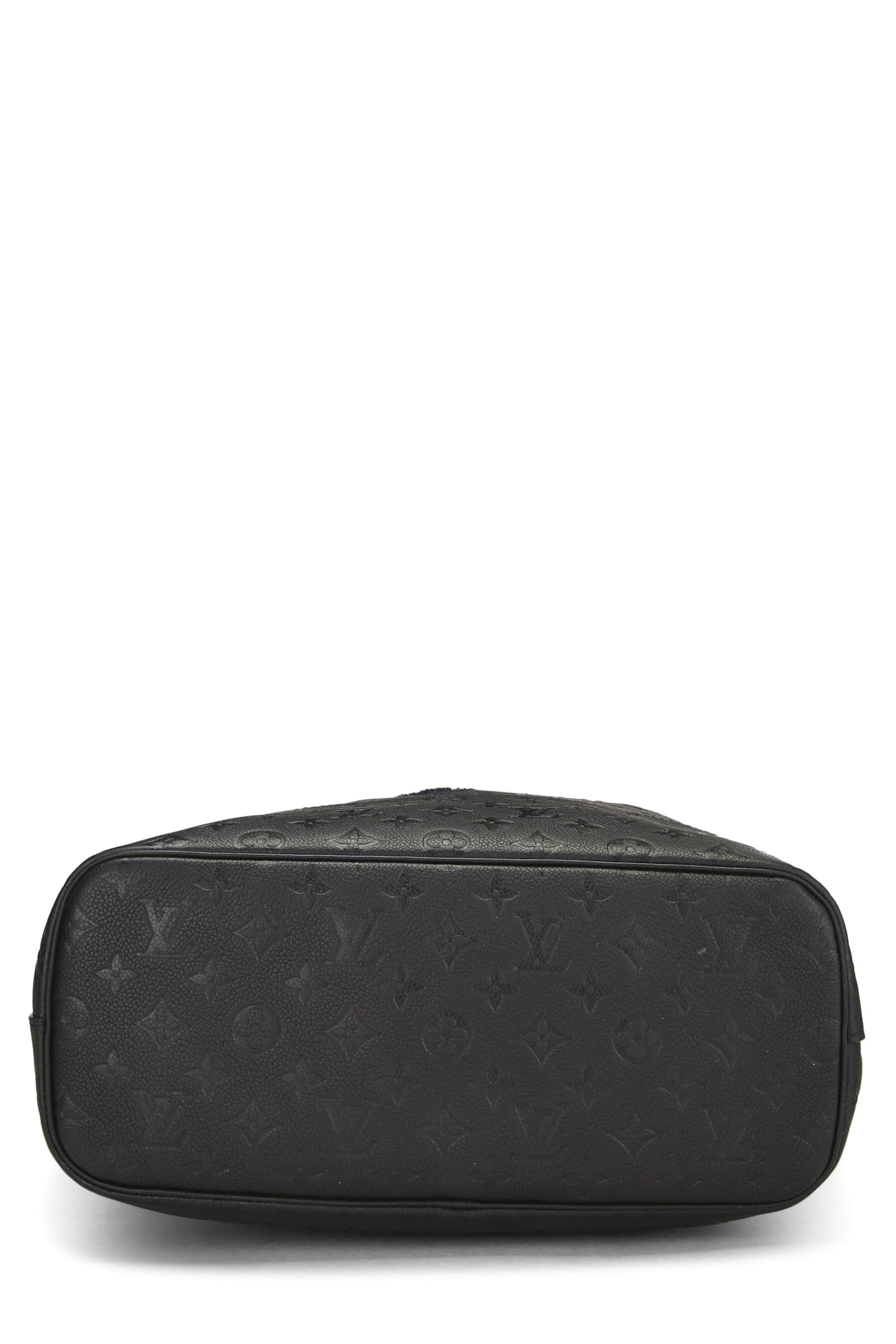Louis Vuitton,  COMME DES GARÇONS x Louis Vuitton Black Monogram Empreinte Bag with Holes, Black