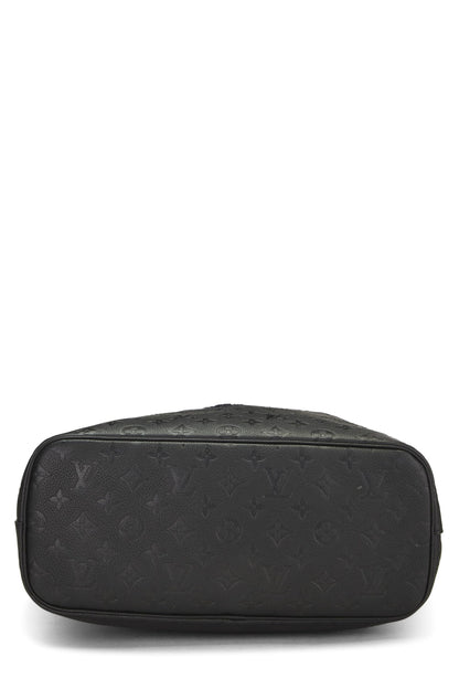 Louis Vuitton,  COMME DES GARÇONS x Louis Vuitton Black Monogram Empreinte Bag with Holes, Black