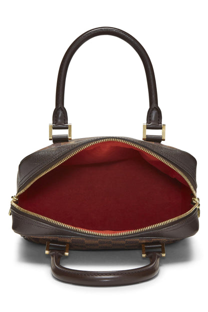 Louis Vuitton,  Damier Ebene Brera, Brown