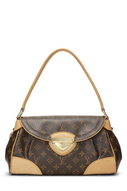Louis Vuitton,  Monogram Canvas Beverly MM, Brown