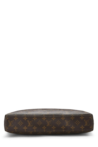 Louis Vuitton,  Monogram Macassar Porte-Documents Jour, Brown