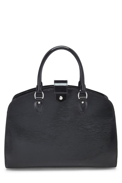 Louis Vuitton,  Black Electric Epi Pont-Neuf GM, Black
