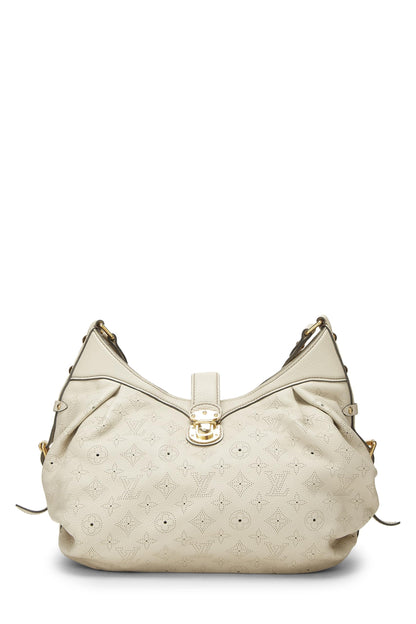 Louis Vuitton,  White Monogram Mahina Leather XS, White