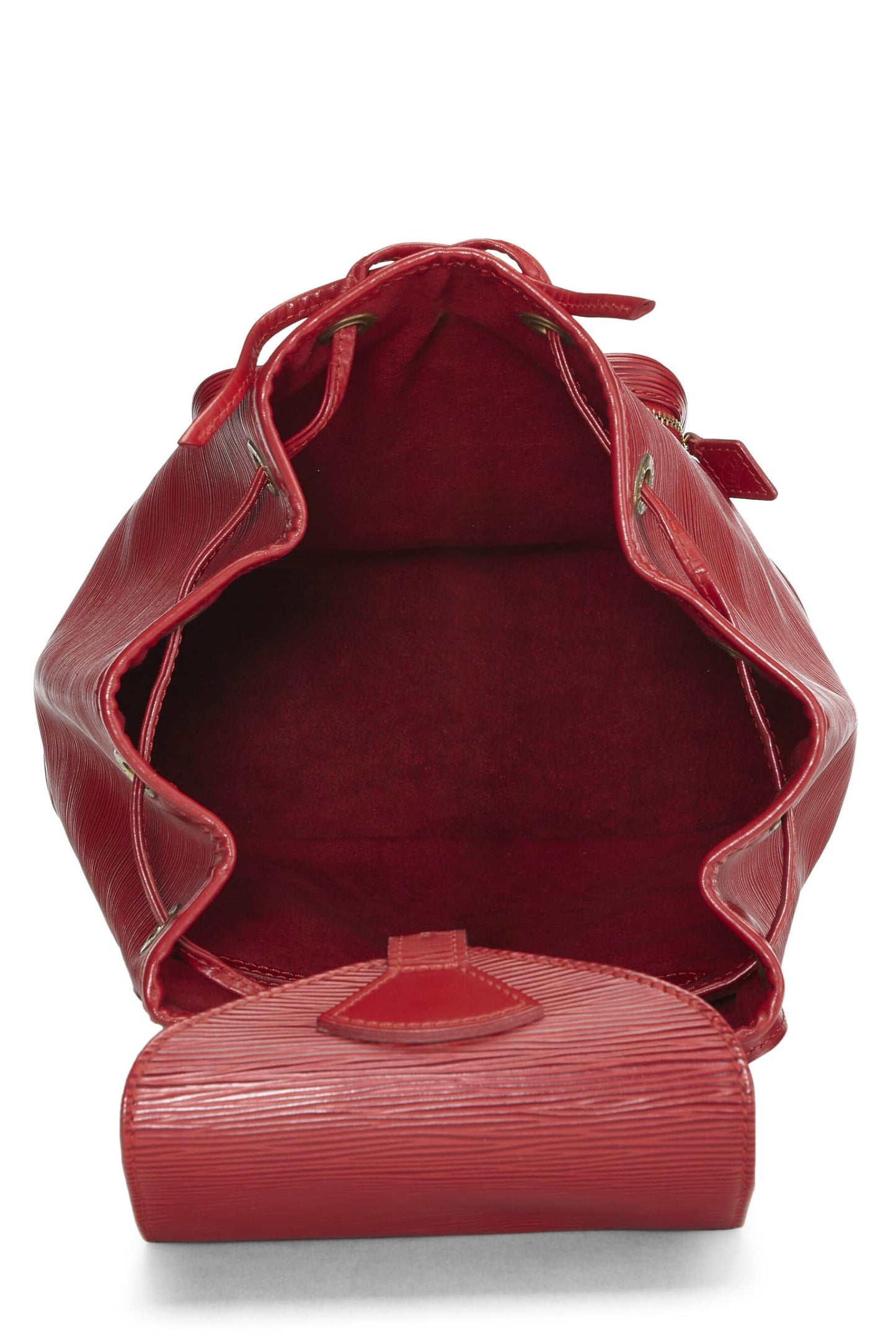 Louis Vuitton,  Red Epi Montsouris MM, Red