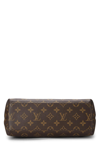 Louis Vuitton,  Beige Monogram Canvas & Leather Tuileries Besace, Beige