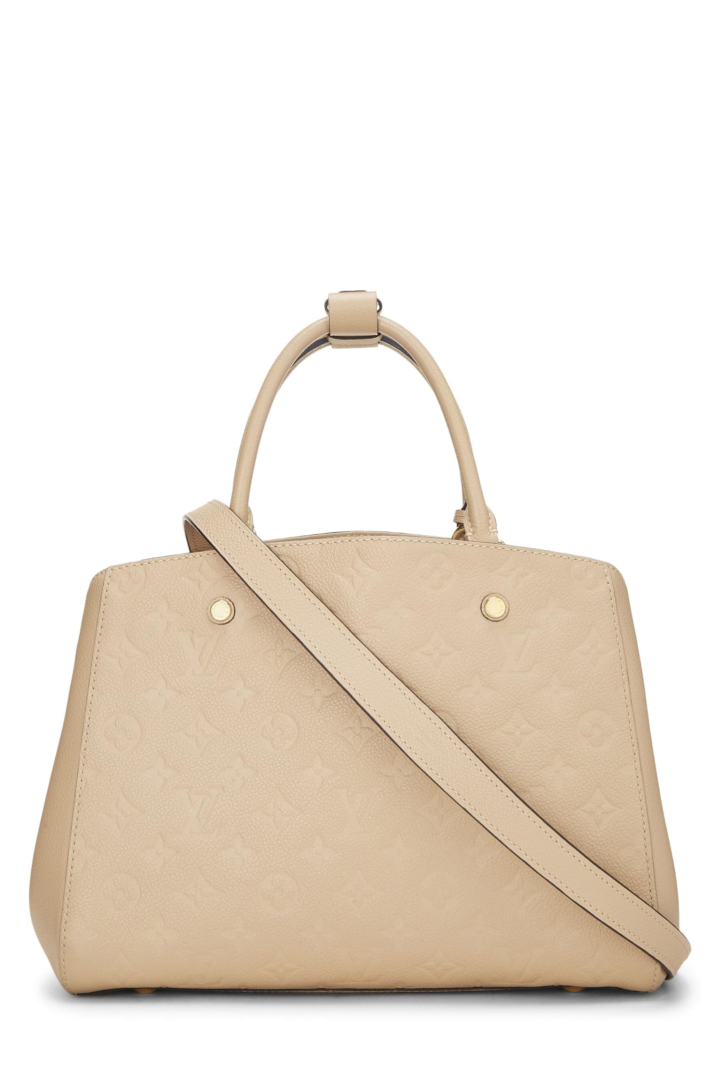 Louis Vuitton,  Dune Monogram Empreinte Montaigne MM, Beige