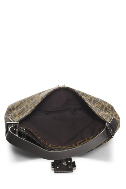 Fendi,  Brown Zucca Canvas Shoulder Bag, Brown