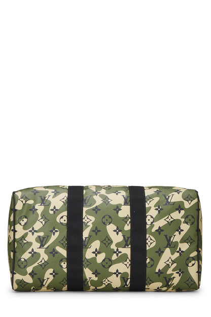Louis Vuitton,  Takashi Murakami x Louis Vuitton Monogramouflage Speedy 35, Green