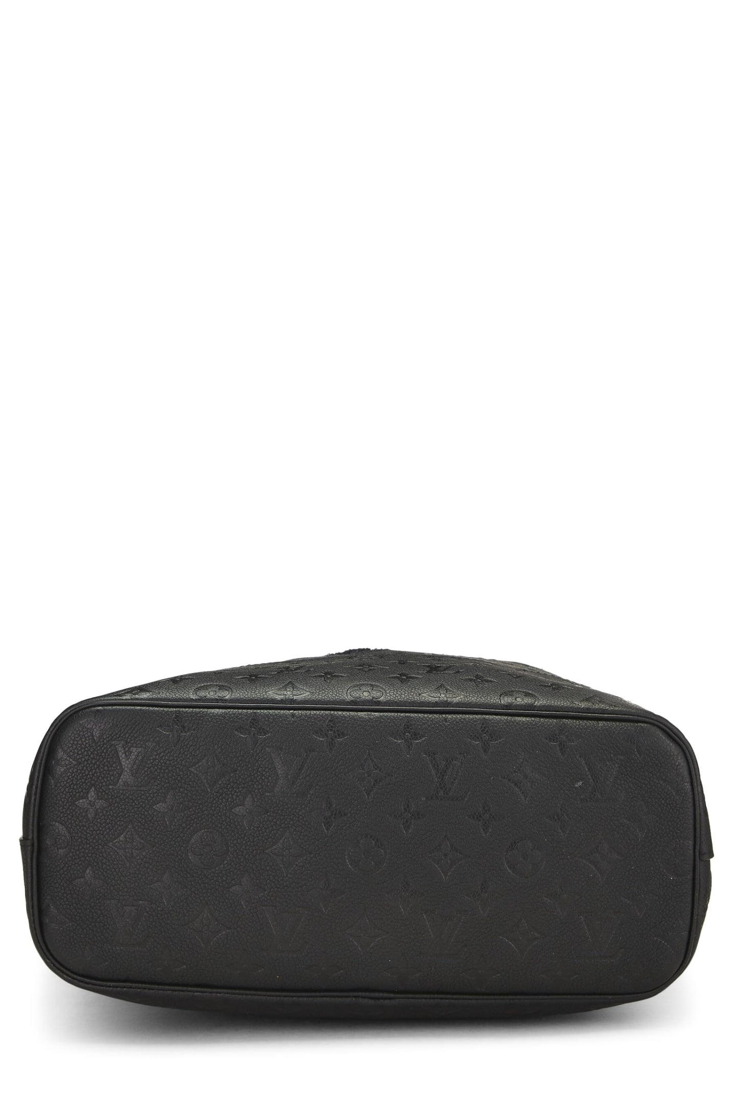 Louis Vuitton,  COMME DES GARÇONS x Louis Vuitton Black Monogram Empreinte Bag with Holes, Black