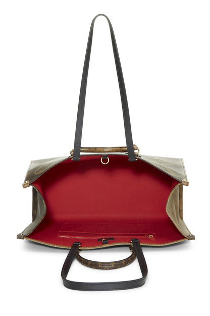 Louis Vuitton,  Monogram Reversed Giant On The Go GM, Brown