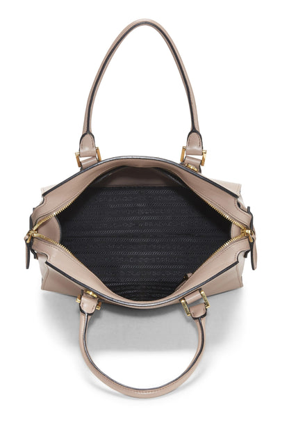 Prada,  Pink Saffiano Convertible Handbag, Pink