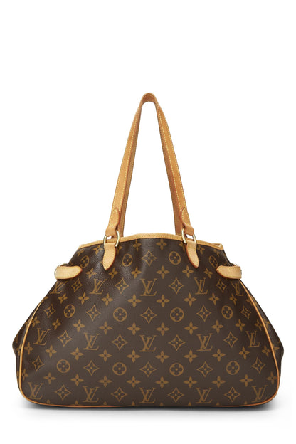 Louis Vuitton,  Monogram Canvas Batignolles Horizontal, Brown