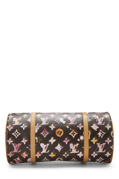 Louis Vuitton,  Richard Prince x Louis Vuitton Monogram Watercolor Papillon 30, Brown