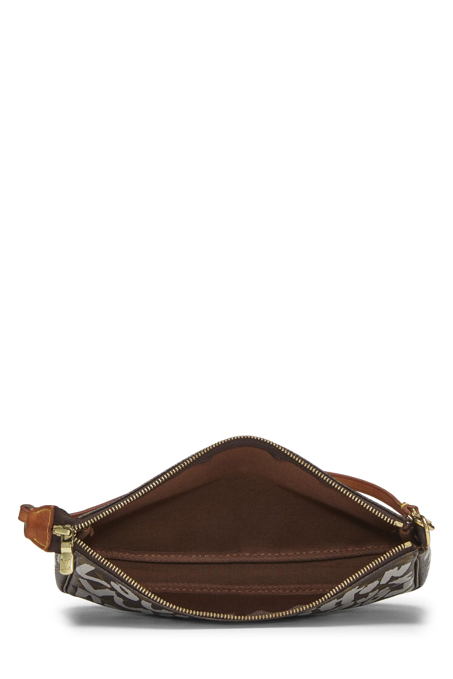 Louis Vuitton,  Stephen Sprouse x Louis Vuitton Grey Monogram Graffiti Pochette Accessories, Grey