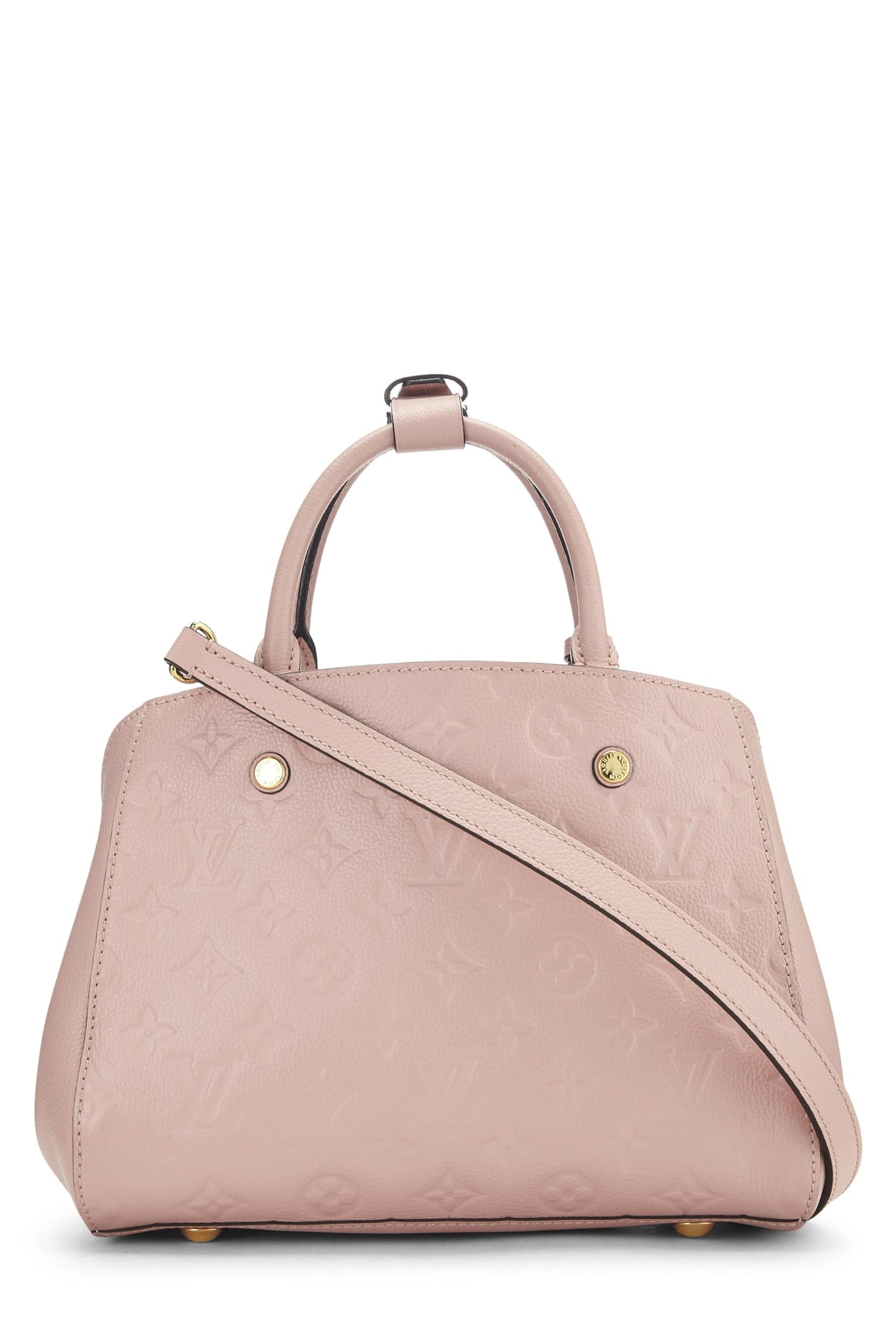 Louis Vuitton,  Pink Monogram Empreinte Montaigne, Pink