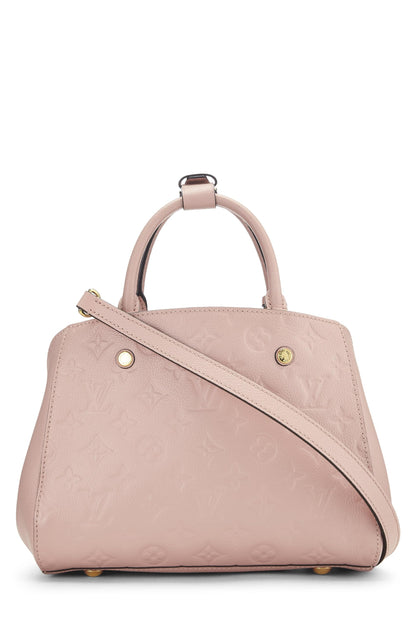 Louis Vuitton,  Pink Monogram Empreinte Montaigne, Pink