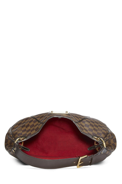 Louis Vuitton,  Damier Ebene Galliera PM, Brown