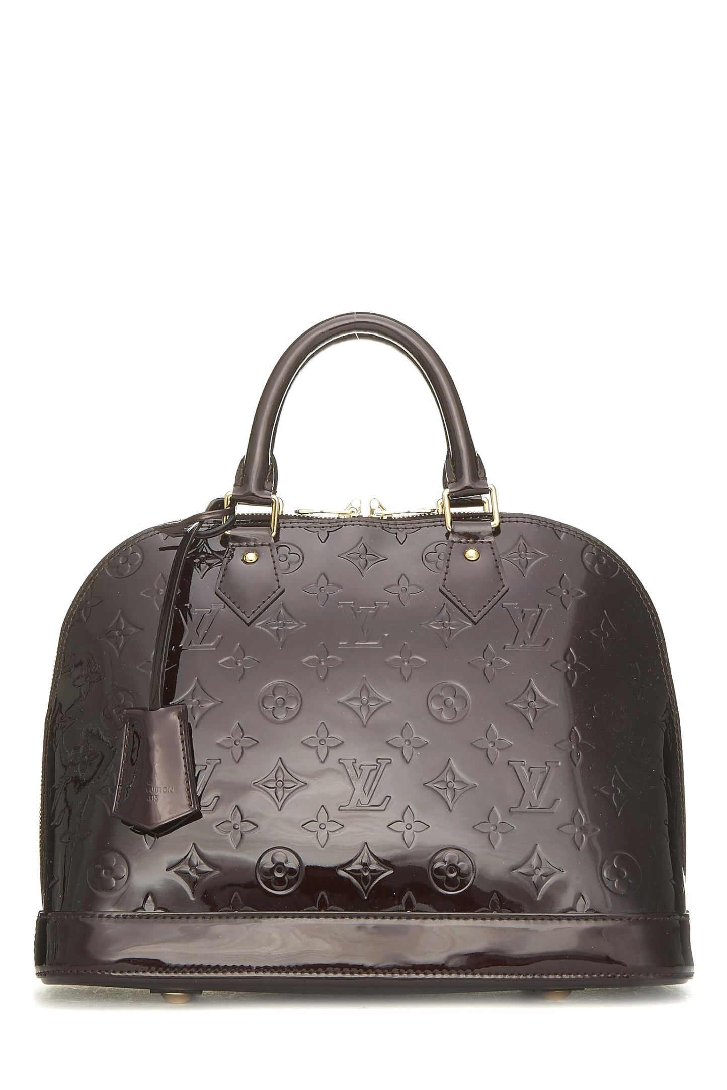 Louis Vuitton,  Amarante Monogram Vernis Alma PM NM, Purple
