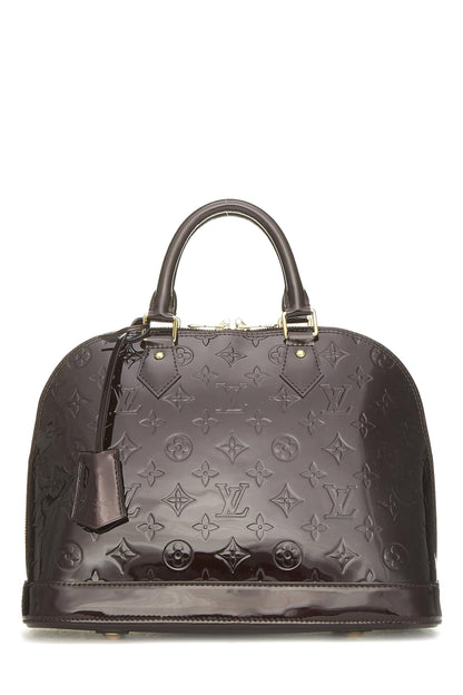 Louis Vuitton,  Amarante Monogram Vernis Alma PM NM, Purple
