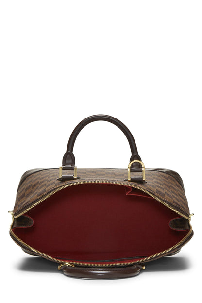 Louis Vuitton,  Damier Ebene Alma PM, Brown