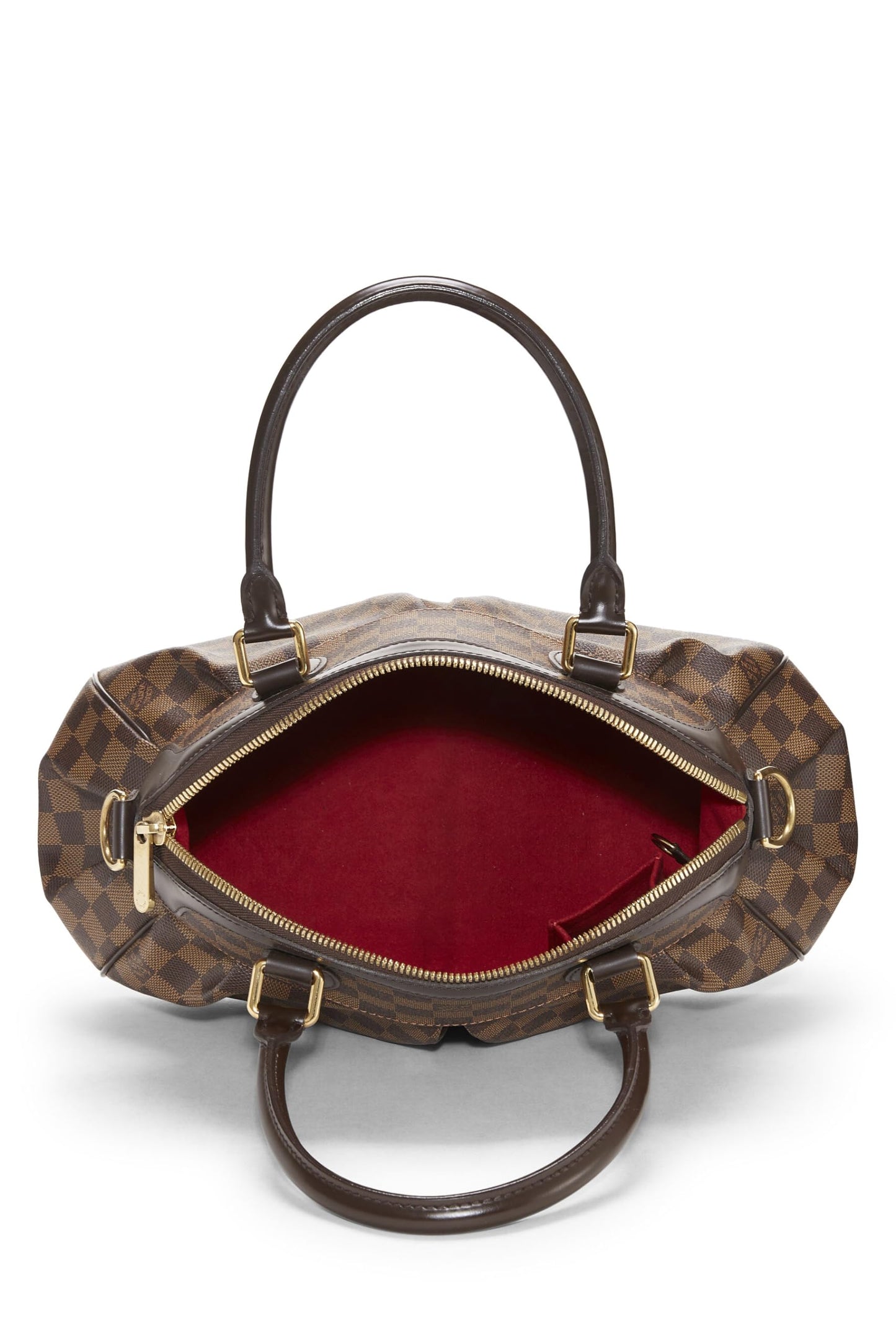 Louis Vuitton,  Damier Ebene Trevi PM, Brown
