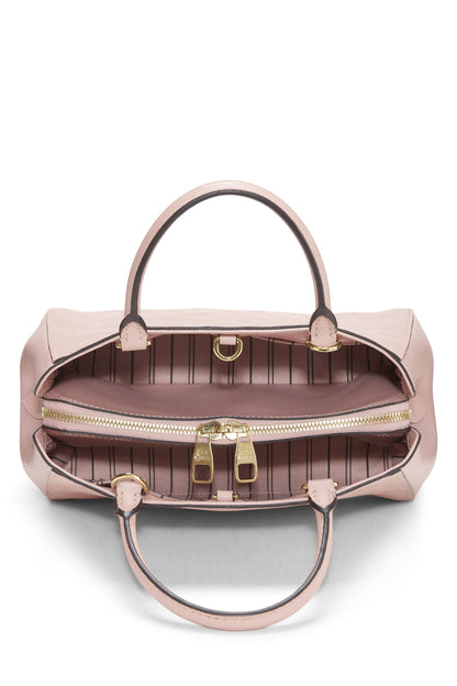 Louis Vuitton,  Pink Monogram Empreinte Montaigne BB, Pink