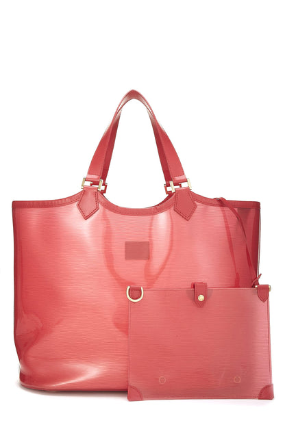 Louis Vuitton,  Red Epi Vinyl Lagoon Bay GM, Red