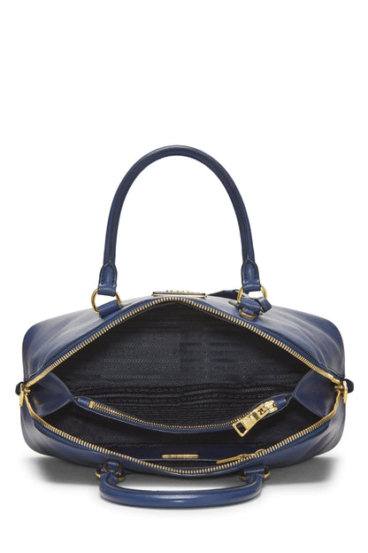 Prada,  Blue Saffiano Promenade Medium, Blue