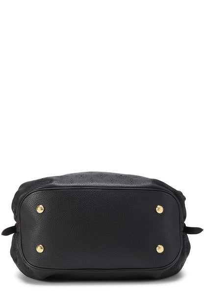 Louis Vuitton,  Black Monogram Mahina Large, Black