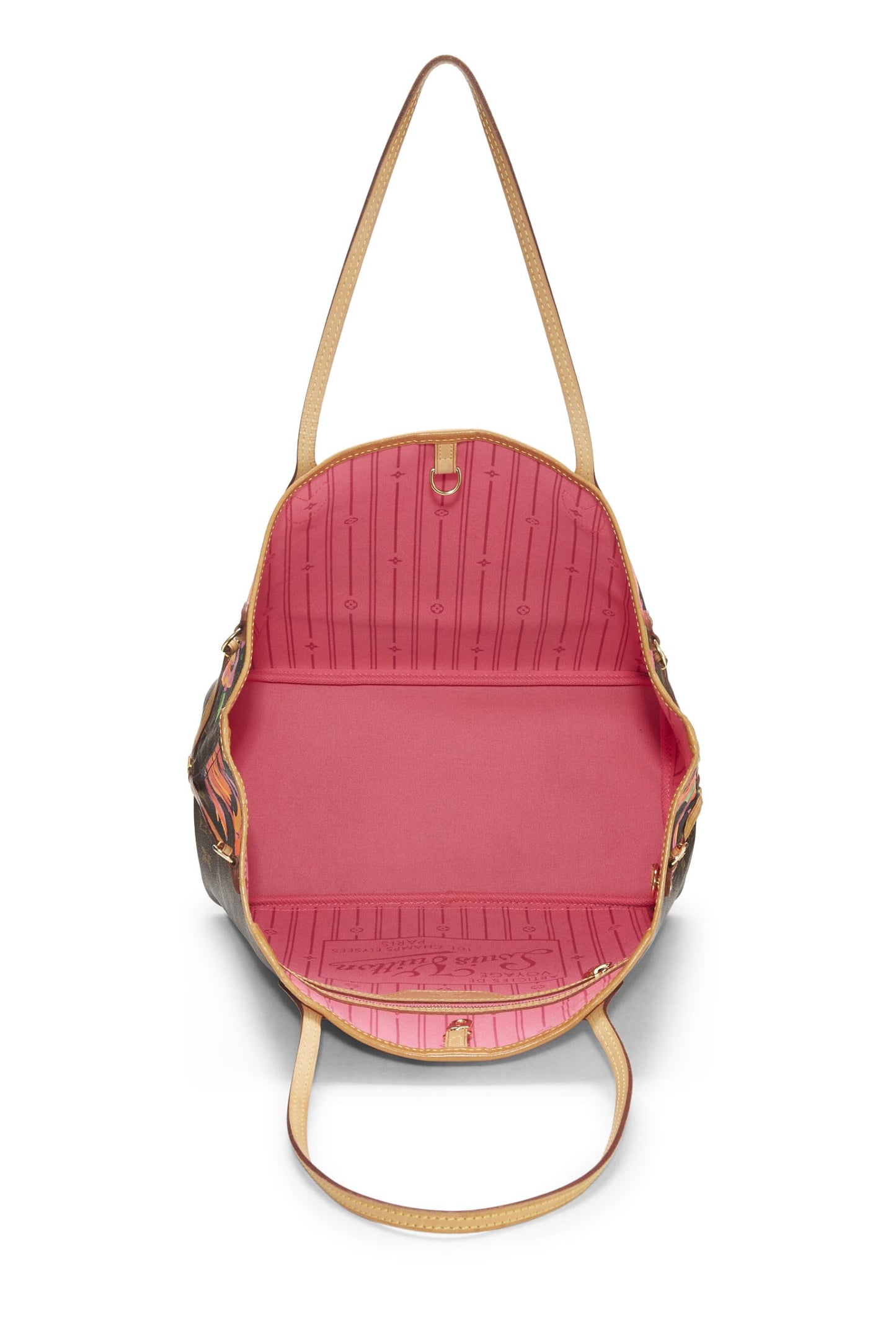 Louis Vuitton,  Stephen Sprouse x Louis Vuitton Monogram Canvas Roses Neverfull MM, Brown