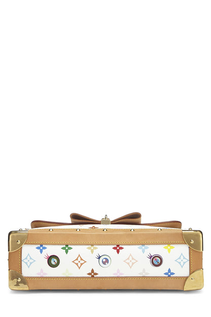 Louis Vuitton,  Takashi Murakami x Louis Vuitton Eye Love Monogram Canvas Eye Need You Bag, White