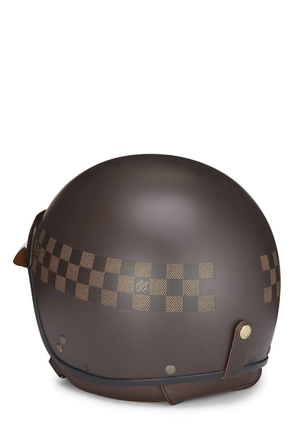 Louis Vuitton,  Damier Ebene Mini Jet GM Casque Helmet, Brown