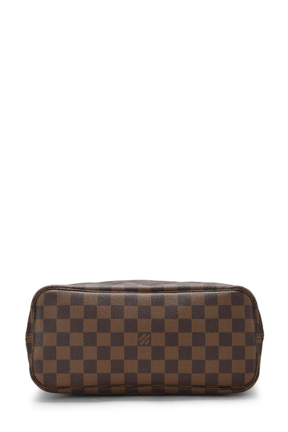 Louis Vuitton,  Damier Ebene Neverfull PM, Brown