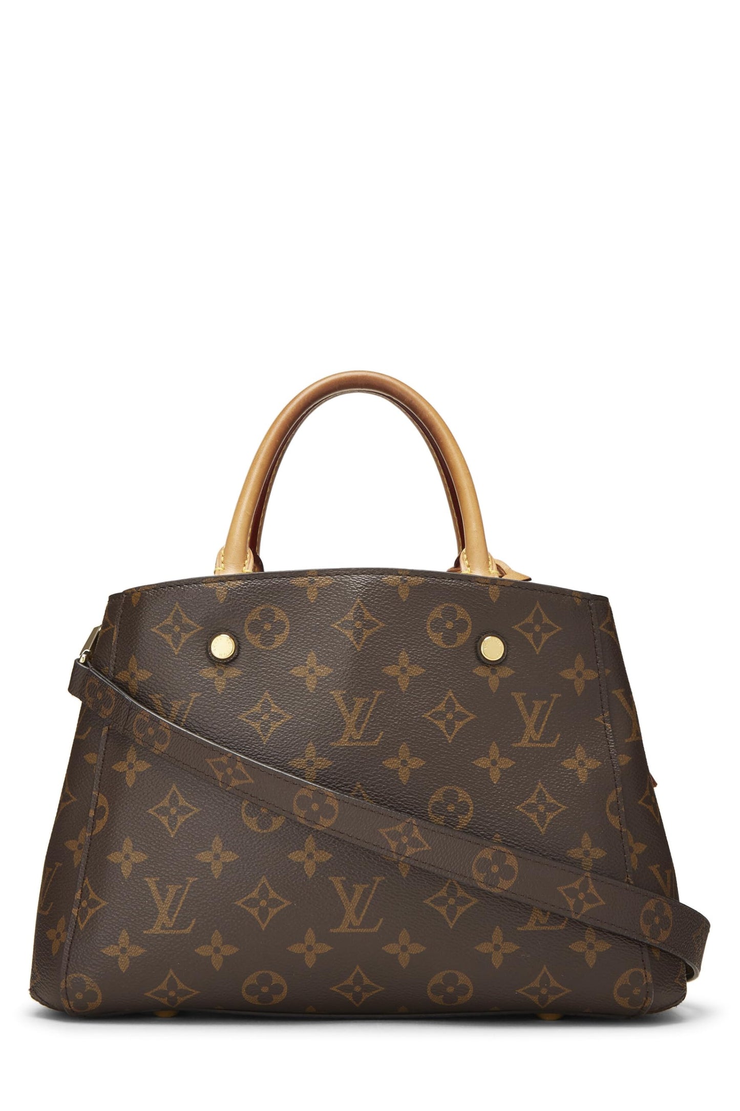 Louis Vuitton,  Monogram Canvas Montaigne BB, Brown