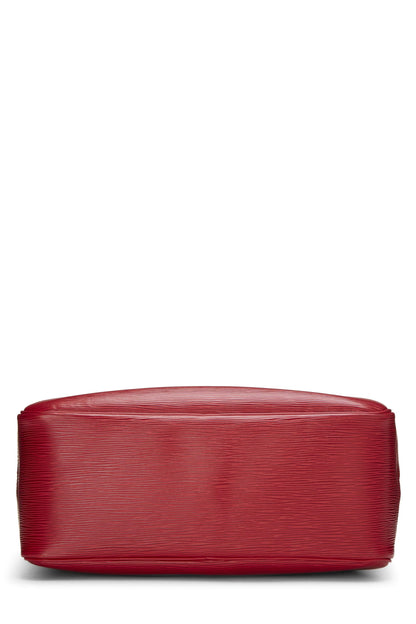 Louis Vuitton,  Red Epi Leather Deauville, Red