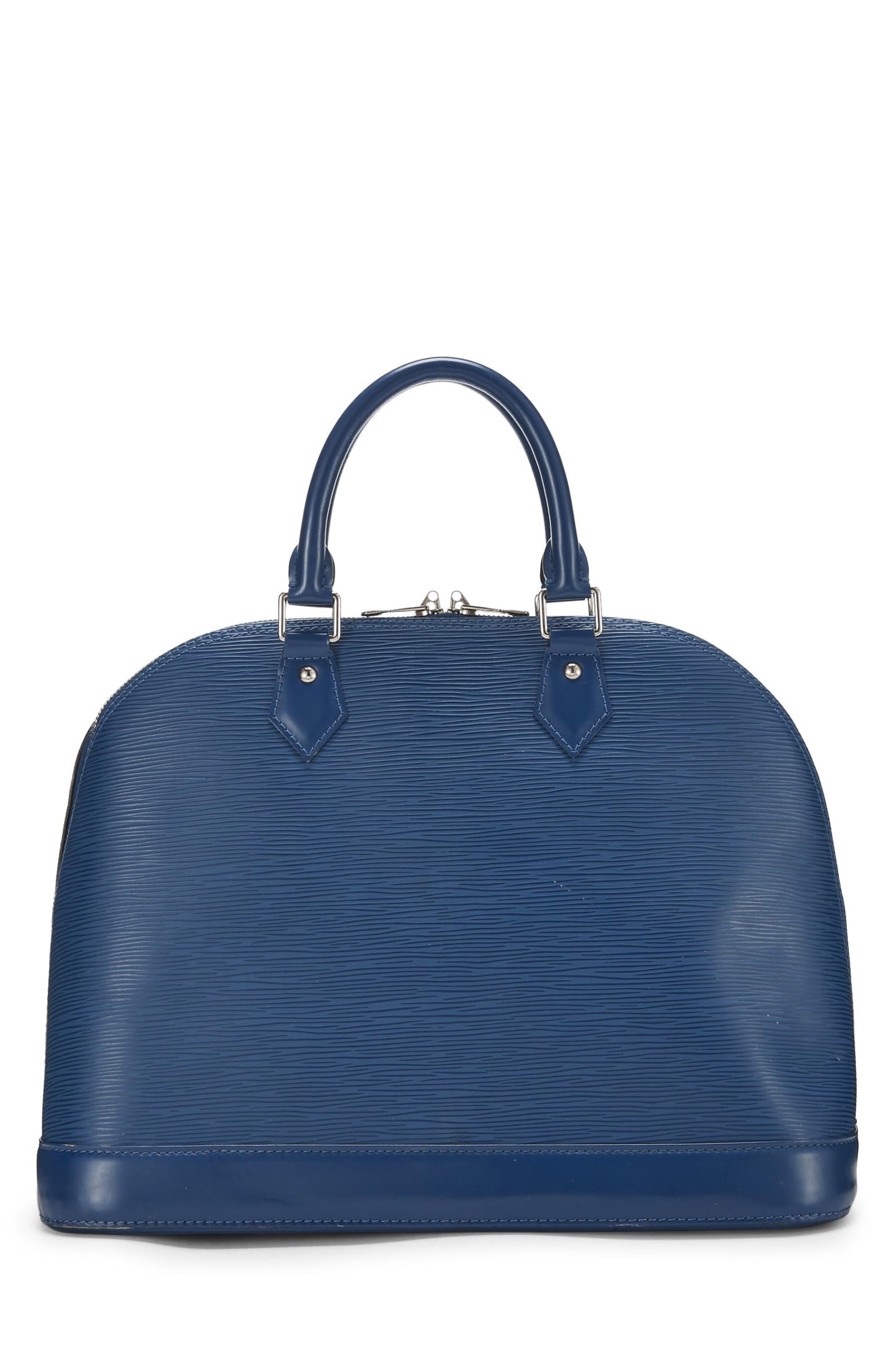 Louis Vuitton,  Bleu Celeste Epi Alma MM NM, Blue